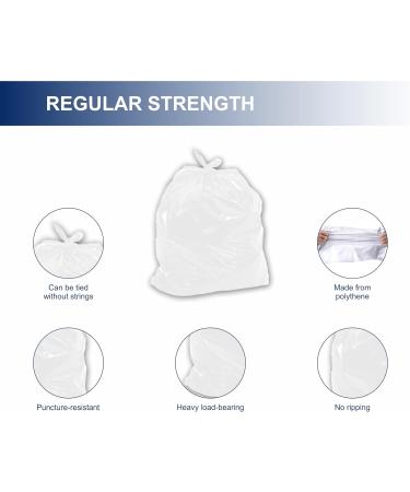 Spartano White Garbage Bags 20 x 22 Inch (500 Count) Regular Kitchen Garbage Bag for Waste Bin Multipurpose Trash Bags for Home & Office 20 x 22 (Pack of 500) Regular - Buy Online on GoSupps.com