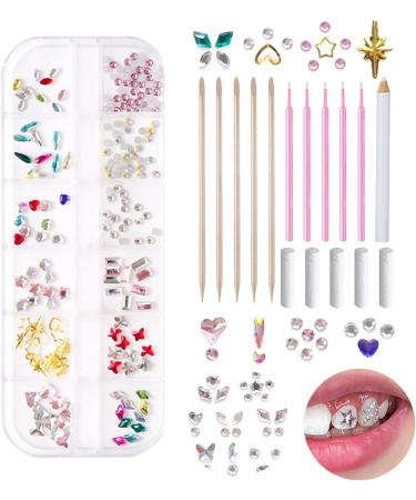 DIY Tooth Jewelry Set - Removable Crystal Ornamentation for Men & Women | Tartar Set & Tooth Edelstein Kit - Buy Online on GoSupps.com