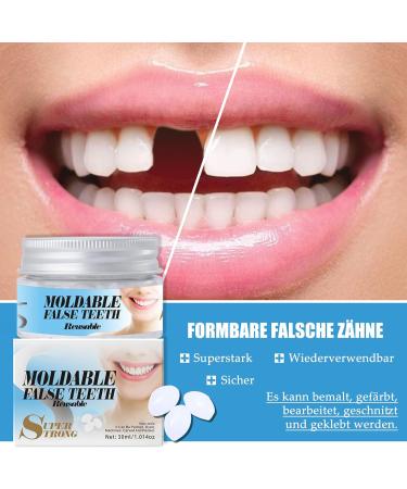 Perles de r paration temporaire des dents - Kit de r paration de remplissage des dents - Perles pour la fixation le remplissage les dents manquantes et cass es proth ses dentaires provisoires et - Buy Online on GoSupps.com