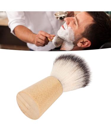 Men's Portable Razor Foam Brush & Wooden Handle Neck Dust Cleaner | Mustache & Beard Cleaning Tool for Home & Salon - Buy Online on GoSupps.com