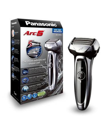 Panasonic Arc5 ES-LV65-S Men's Electric Razor | 5-Blade Cordless Shaver with Shave Sensor Technology | Wet/Dry Convenience - Buy Online on GoSupps.com