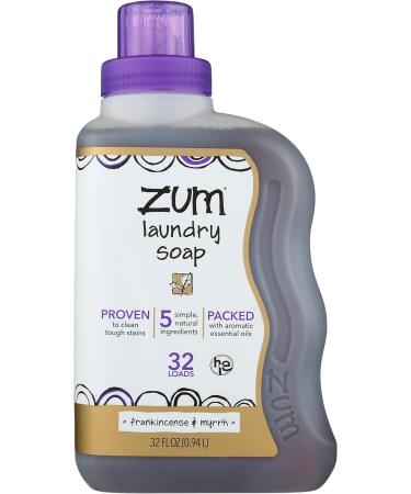 Indigo Wild Zum Clean Aromatherapy Laundry Soap Frankincense & Myrrh 32 fl oz - Buy Online on GoSupps.com