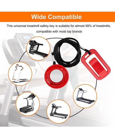 Universal Treadmill Magnet Safety Key for NordicTrack, Proform, Weslo, Reebok, and More - Buy Online on GoSupps.com