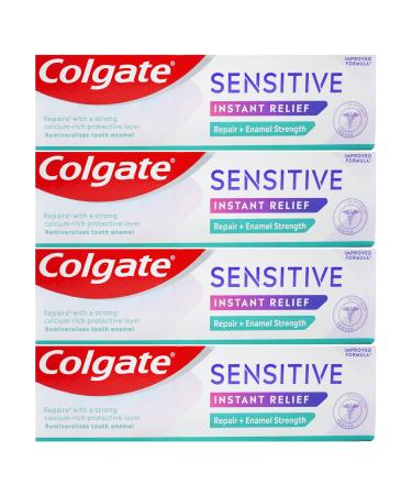 Colgate Sensitive Pro Relief Enamel Repair Toothpaste 75ml, Pack of 4 (4 x 75ml)