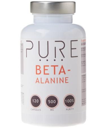 Bodybuilding Warehouse Pure Beta Alanine - 500mg (120 Capsules)