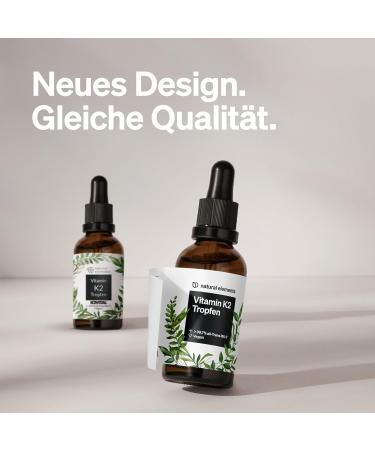 Vitamin K2 MK-7 200 g All-Trans 99.7% Vegan & Laboratory Tested High Dosage 50ml Made in Germany - Buy Online on GoSupps.com