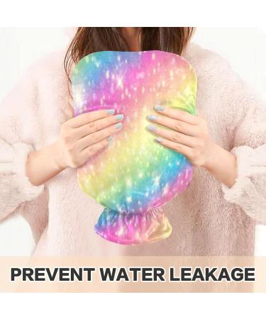 Rainbow Galaxy Hot Water Bottle 2L | Pain Relief & Bed Warmer | Ideal for Headaches & Feet Heating - Buy Online on GoSupps.com