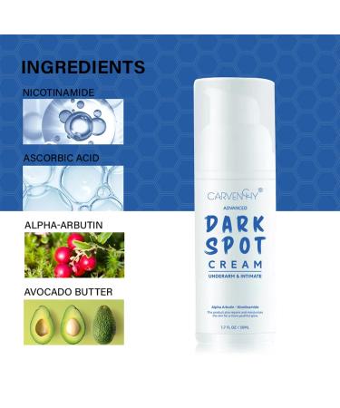 Dark Spot Remover Cream for Face & Body | Corrects Age Spots Freckles & Sun Spots | Niacinamide & Vitamin C | 1.7 FL OZ - Buy Online on GoSupps.com