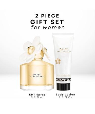 Marc Jacobs Daisy 2-Piece Fragrance Gift Set for Women (Eau de Toilette Spray 3.4 Ounce and Luminous Body Lotion 2.5 Ounce) 5.9 Ounce (Pack of 1) - Buy Online on GoSupps.com