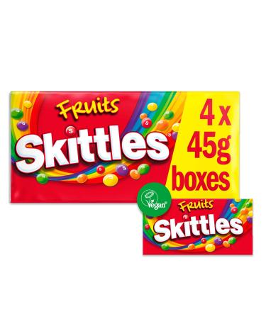 Skittles Fruit Multipack 4 X 45G