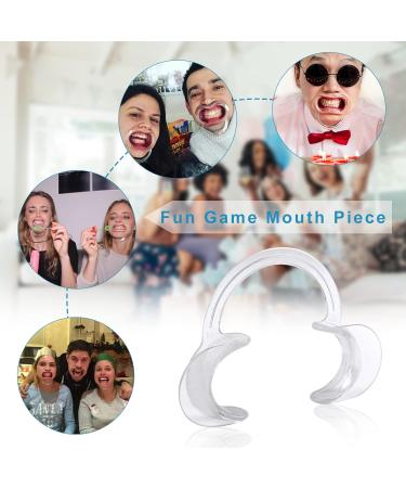 20 Replacement Mouthpieces by Hmilydyk - Intraoral Lip & Cheek Holder | Sizes S M L | C-Shaped Large (135x90x20mm) - Perfect for Children & Adults - Buy Online on GoSupps.com