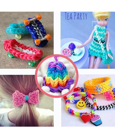 Inscraft 21900+ Loom Bands Refill Kit with Organizer - 20000+ Rubber Bands, 41 Colors, 1000 Clips, 280 Beads, 5 Tassels, 5 Crochet Hooks - Bracelet Making Set for Boys and Girls - Ideal Christmas Gift - Buy Online on GoSupps.com