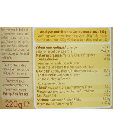 Babybio - Vanilla Cereals with rice wheat oats rye quinoa Organic 220 g - 6+ Months - ORGANIC - Buy Online on GoSupps.com