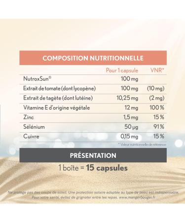 OENOBIOL - Food Supplements - Accelerated Solar Preparation - Solar Express - 1 Month Program - 2 Boxes of 15 Capsules - Buy Online on GoSupps.com