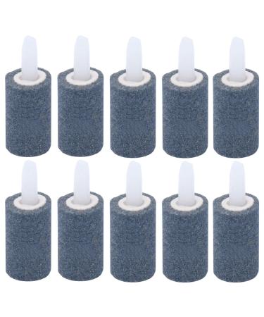 Ymwalk air stone for aquarium 10-piece 2.5 cm aquarium Airstone cylinder bladder egg air stones for aquarium aquarium air pump