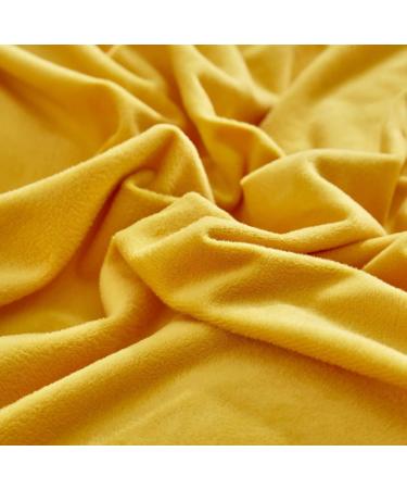 Houseri Mustard Yellow Velvet Duvet Cover Queen Mustard Fluffy Bedding Duvet Cover Full Yellow Flannel Fuzzy Bedding Sets Quilt Queen Comforter Cover for Fall Winter Warm Bed Duvet Cover Set Full Size Full/Queen(90''*90''-duvet cover) Mustard Yellow Velve - Buy Online on GoSupps.com