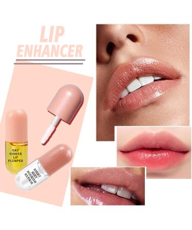 Natural Lip Plumper Set: Gloss, Serum, Lip Oil, Mask for Fuller Lips - Day & Night Lip Care - Buy Online on GoSupps.com