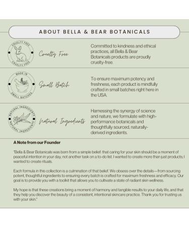 Bella & Bear Glow-To-Bed Overnight Glow Hydrator - Intensive Night Cream Mask for Deep Hydration Radiance & Anti-Aging - With Multi-Molecular Hyaluronic Acid Tremella Squalane & Marine Extracts - Buy Online on GoSupps.com