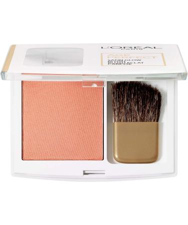 L'Or al Paris Age Perfect Satin Blush #110 Apricot/Peach 1 x 5g with Mirror and Brush for Mature Skin - Buy Online on GoSupps.com