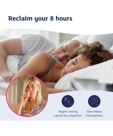 Snoreeze Anti-Snoring Nasal Spray - Hydrating Relief for Blocked Nose - Stop Snoring with Mobile App - 10ml - Pack of 1 - Buy Online on GoSupps.com