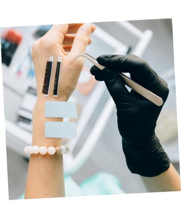 MAGICLULU 2 Rolls Eyelash Glue Lash Lengthening Mascara Lash Extension Tape Foam Tape Lash Tape Eyelash Patches Supplies Lash Mascara Cross Pattern Non-Woven Fabric Silicone Cloth - Buy Online on GoSupps.com