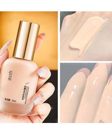  Miake Foundation | Full Coverage Hydrating Foundation | Long-Lasting Lightweight Foundation 30ml for Makeup Dry Skin Oily Skin iake - Buy Online on GoSupps.com