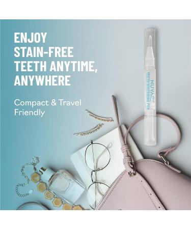 USA Made Sensitive Teeth Whitening Pens - 35% Carbamide Peroxide Gel - Stain Remover & Whitener - Professional Teeth Whitening (3 Pcs) - Buy Online on GoSupps.com