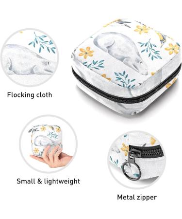 GIAPB Period Bag - Animal Bear Leaf Color556 | Sanitary Napkin & Makeup Storage Pouch - Buy Online on GoSupps.com