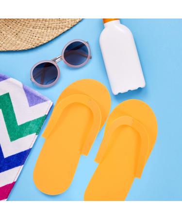 YARNOW 36 Pairs Disposable Foam Slippers - Anti-Slip Pedicure Sandals for Spa & Beach - Buy Online on GoSupps.com