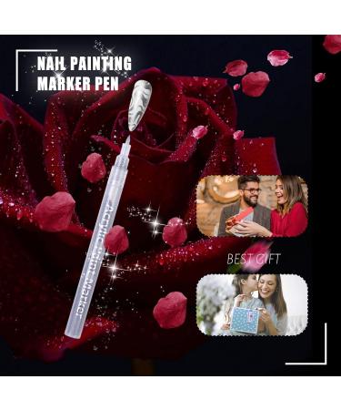 Nail Polish Pens | Fine Tip Nail Pen Quick Dry Nail Art Pen Pull Pen Quick Dry Nail Art Painting Pen Nail Art Beauty Adorn Manicure Tools 10 Colors Optional Meet Needs/e 04 - Buy Online on GoSupps.com