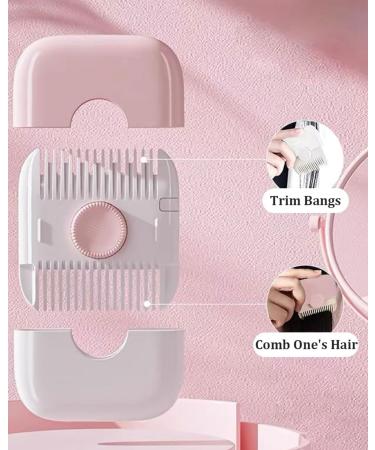 AORHOFJ 2 Pieces 2 in 1 Hair Clippers Open Ends Hair Clipper Manual Hair Clipper Double Sided Design with Cover for Trimming and Styling Fine Hair Cuts Split Ends Hair - Buy Online on GoSupps.com