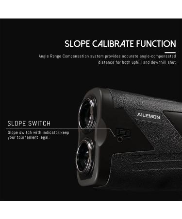 AILEMON 6X Magnification Laser Rangefinder - 1000 Yard USB Rechargeable Golf/Hunting Range Finder - Buy Online on GoSupps.com