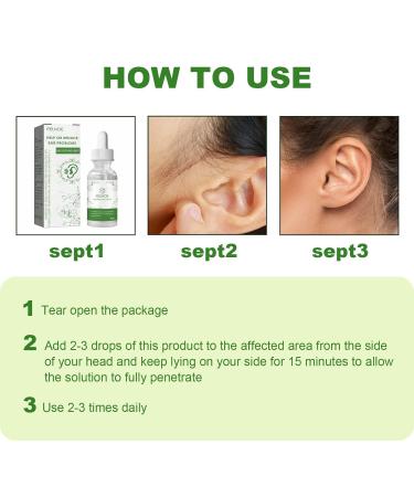 Organic Herbal Drops for Tinnitus Relief - Natural Eardrops (2PCS) - Buy Online on GoSupps.com