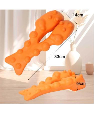 Neck Trapezius Stretcher & Massage Device | Relieve Neck & Shoulder Tension | Spine Correction Tool - Buy Online on GoSupps.com