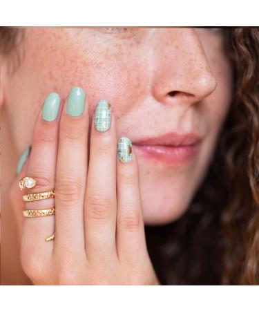 Avoa Beauty Nail Film - Off the Grid | White Gold Transparent Nail Art Wraps | Long-Lasting Self-Adhesive Design for Stunning Nails - Buy Online on GoSupps.com