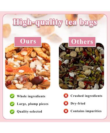 Red Bean and Coix Seed Tea Herbal Tea for Dampness Clearing 30 Individually Wrapped Bags (1pac) - Buy Online on GoSupps.com
