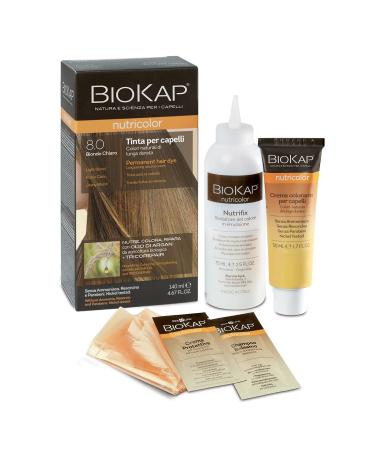 Bios Line Biokap Nutricolor Hair Dye 8.0 Blonde Light 140 ml