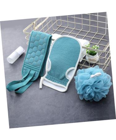 Shop Housoutil 2 Sets Bath Towel & Cleaning Kits - Spa Essentials Loofah & Scrubber Gloves for Ultimate Comfort - Buy Online on GoSupps.com