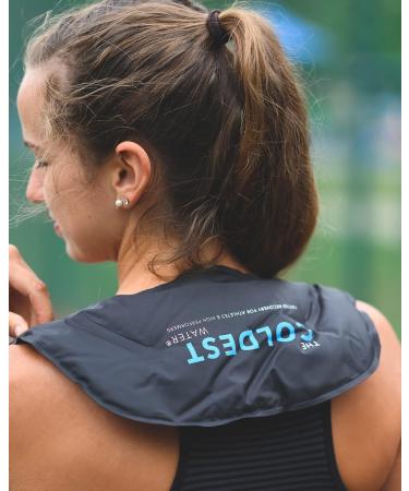 Coldest Neck Shoulder Ice Pack - Reusable Gel Cold Wrap for Pain Relief & Swelling - Cold Compress Therapy for Injuries, Bruises & Surgery - Buy Online on GoSupps.com