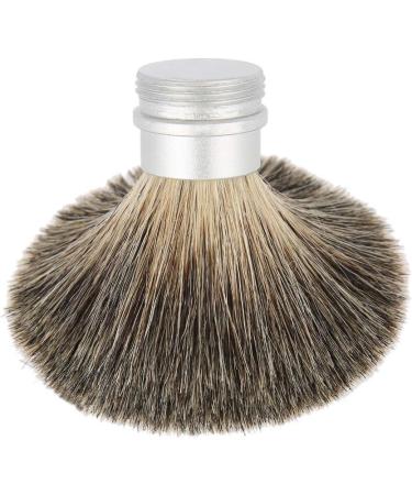 Beard Shaving Brush with Bristle Hair & Aluminum Handle - Perfect for Men's Beard Grooming | 3.66 x 1.29 Inch - Buy Online on GoSupps.com