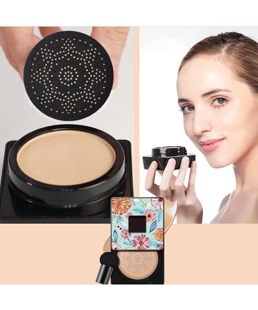 Ushiny Beauty Cream 2024 New Ushiny Mushroom Head Cc Cream Lasuify Mushroom Head Air Cushion Cc Cream Ushiny Cc Makeup Long-Lasting Matte Waterproof Moisturizing Concealer Beauty (Natural) - Buy Online on GoSupps.com