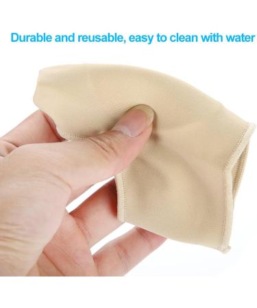 Bunion Corrector Cushion Sleeves - Hallux Valgus Protector for Overlapping Toes - Hammer Toe Straightener - Day/Night Support (1 Pair) - Buy Online on GoSupps.com