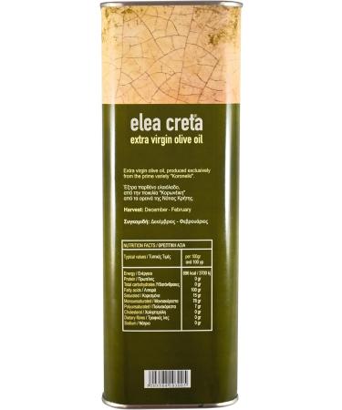 Elea Creta Extra Virgin Greek Olive Oil 3lt Tin Can - 3 l Pack - Buy Online on GoSupps.com