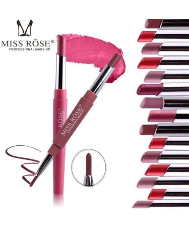 GoBeLi Lipliner 2in1 Lipstick - Plum Lush 05 | Perfect Lip Contour & Liner for Flawless Lips | Shop Internationally! - Buy Online on GoSupps.com