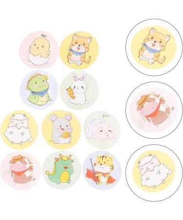 SEWACC 120pcs Cartoon Round Bandages for Kids - Adhesive Medical Patches & Stickers - Child-Friendly Healing Solution - Buy Online on GoSupps.com