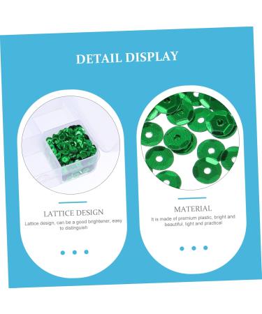 STOBOK 1 Box Decorative Scale Sequins Loose Flat Sequin Rainbow Cup Clothing Items Plastic Dance Costume B 0.5X0.5cm - Buy Online on GoSupps.com