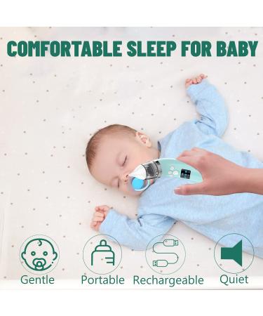Holnkme Electric Baby Nasal Aspirator - 3 Levels of Suction, Music Soothing Function - Rechargeable & Portable - 4 Silicone Tips - For Infants, Newborns, and Toddlers - Buy Online on GoSupps.com