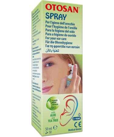 Otosan Ear 50ml Spray - Natural Ear Care Solution - Buy Online on GoSupps.com
