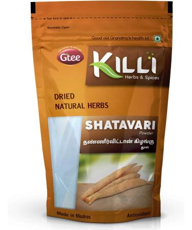 KILLI Shatavari Powder 100g - Pure Asparagus racemosus Thaneervittan Kilangu - Buy Online on GoSupps.com