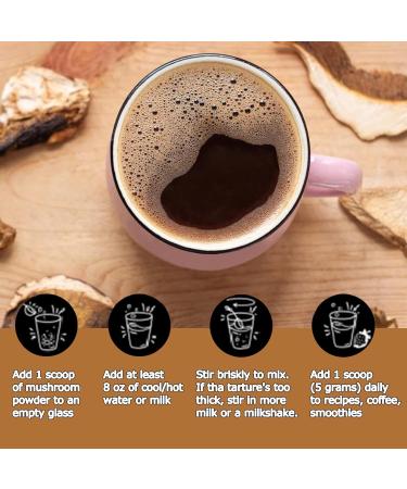 Suiyilary Mushroom Coffee 10 Mushroom Extract Powder Blend Lion's Mane Brain Supplements with Instant Coffee for Energy 30 Serving - 5.29 Oz - Buy Online on GoSupps.com